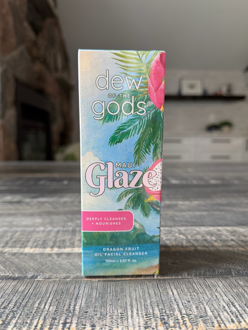 Dew of the Gods Maui Glaze Dragon Fruit Oil Facial Cleanser